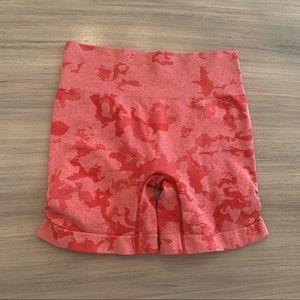 Aoxjox Red Camo Shorts
